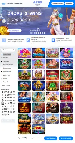 l'application et interface JULIUS CASINO