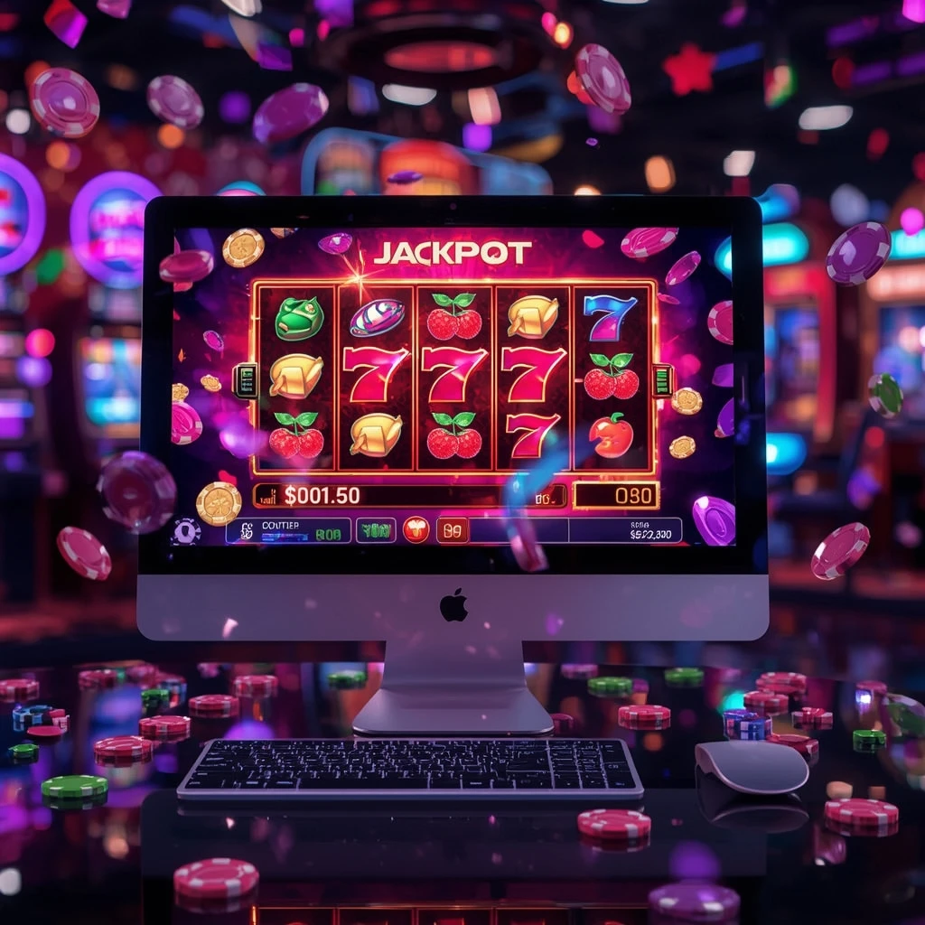 slots sur le moniteur Julius Casino