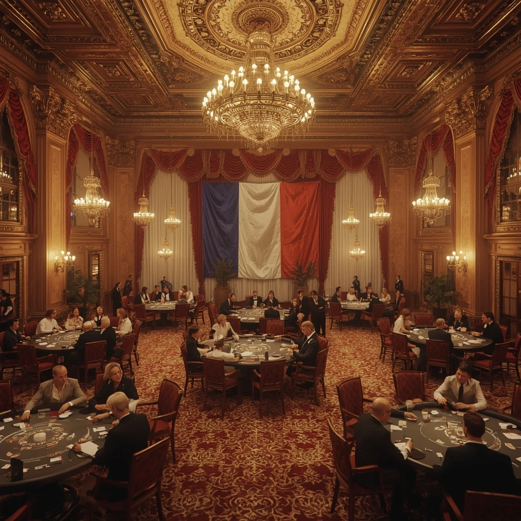 Le casino et le drapeau français JULIUS CASINO